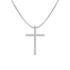 Prong Set Cross Pendant