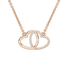 Interlocked Hearts Pendant