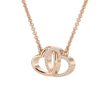 Interlocked Hearts Pendant