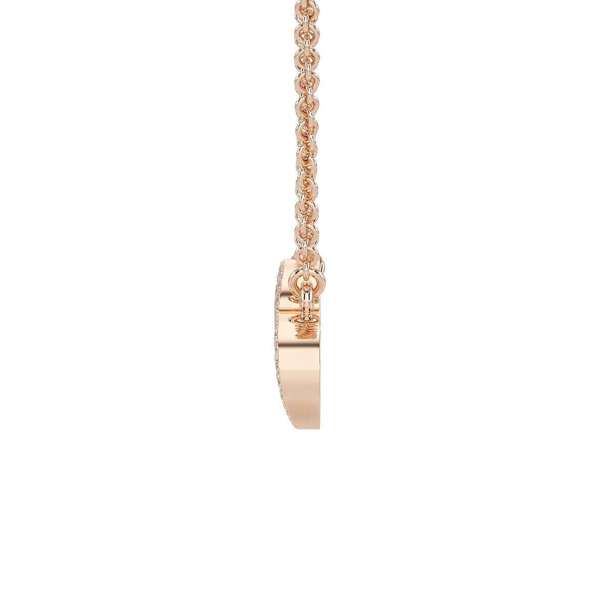 Interlocked Hearts Pendant