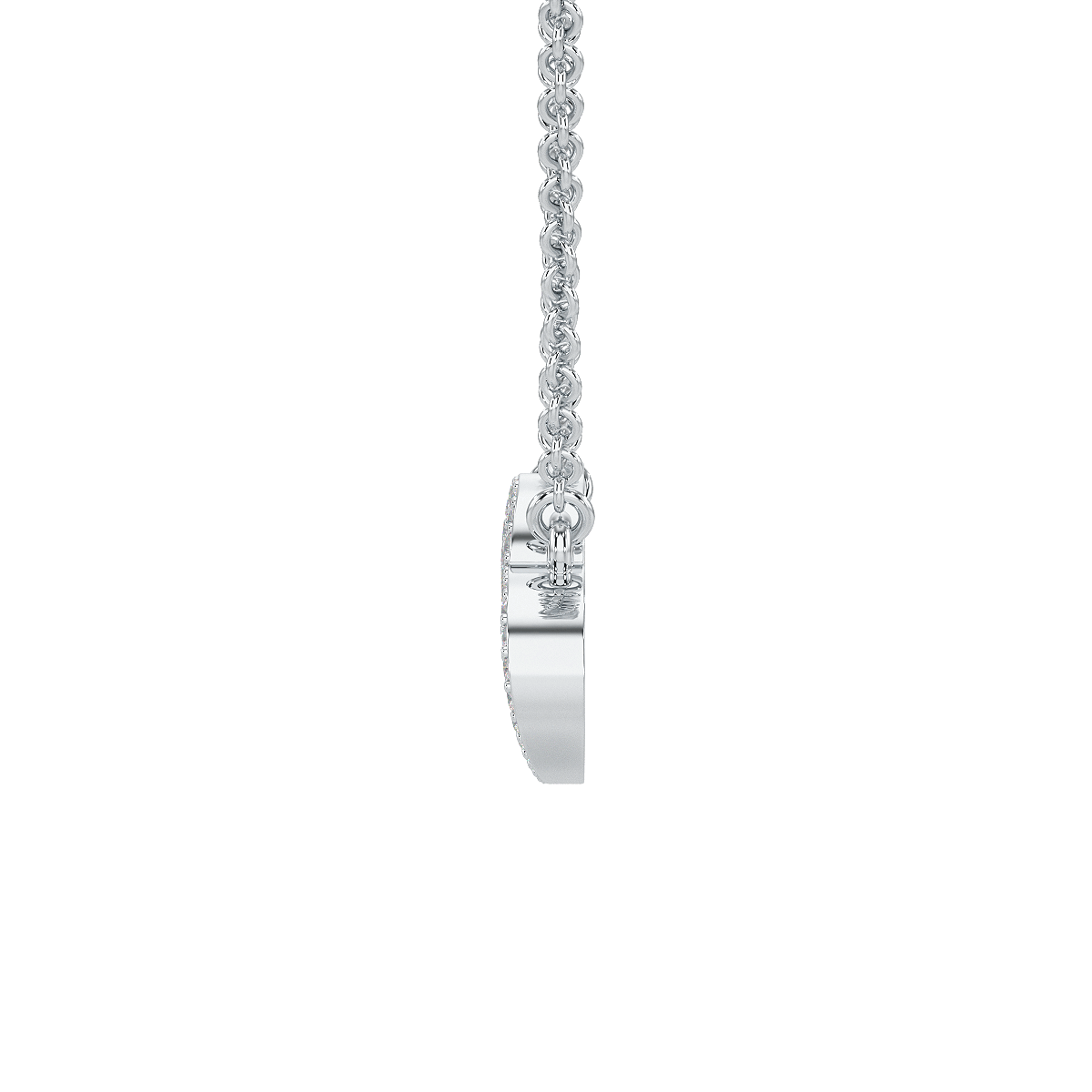 Interlocked Hearts Pendant
