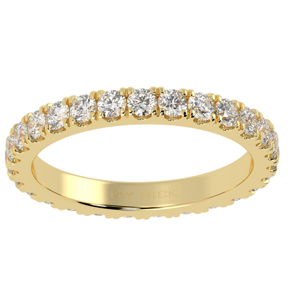 Wide Micro Set Full Eternity Ring