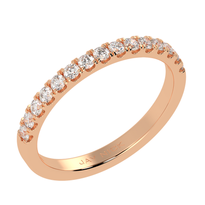 Micro Set Half Eternity Ring