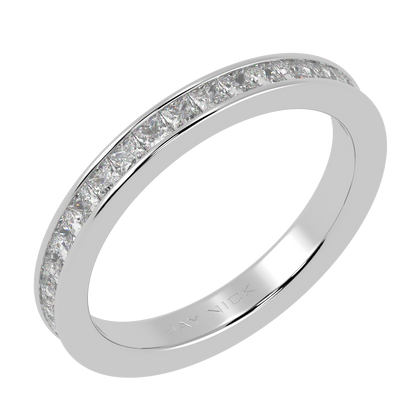 Princess Cut Full Eternity Ring