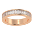 Baguette Cut Half Eternity Ring