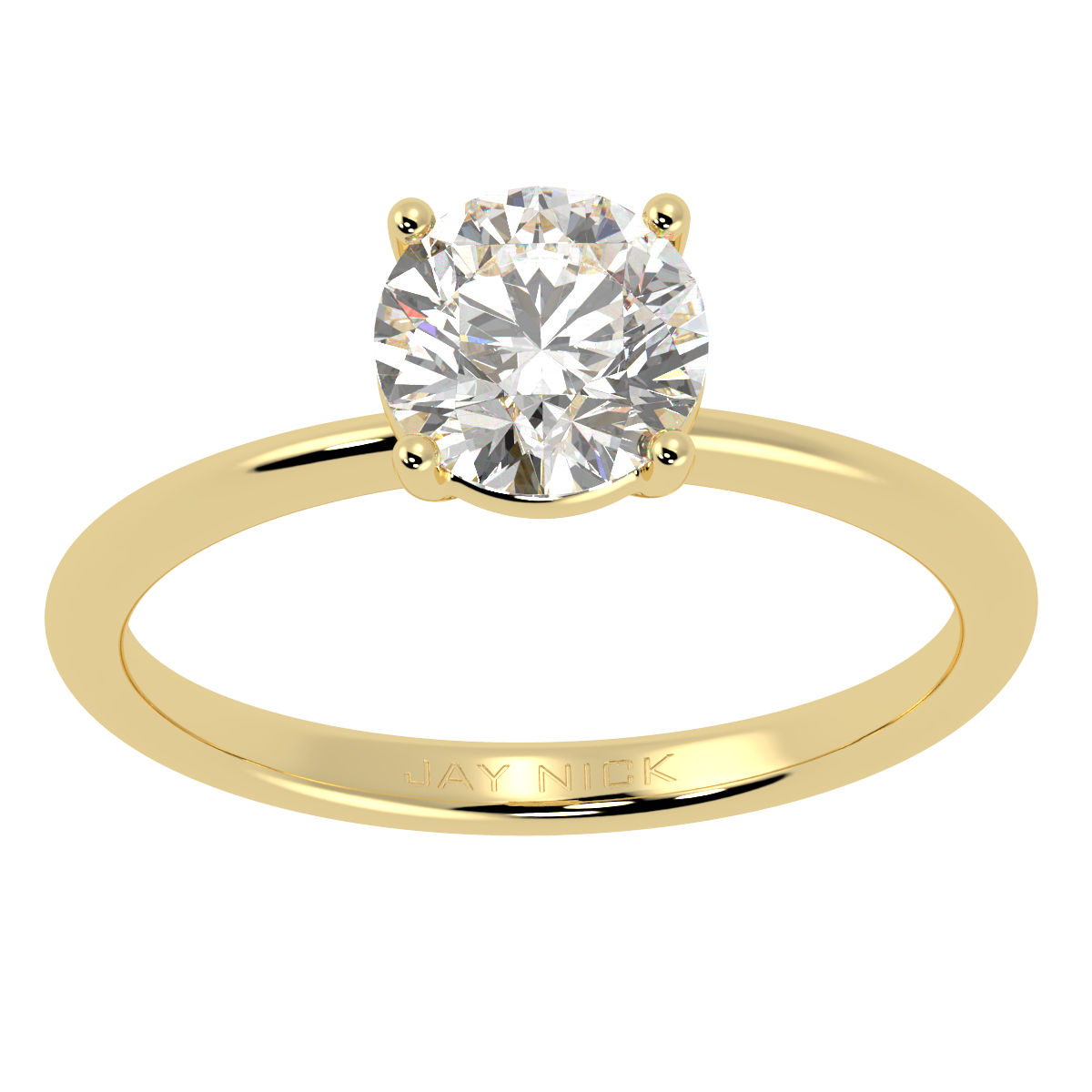 Modern Solitaire Ring