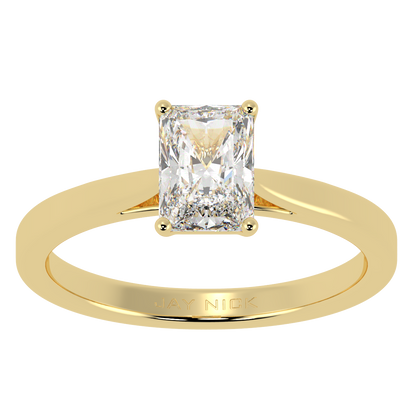 Radiant Cut Solitaire Ring