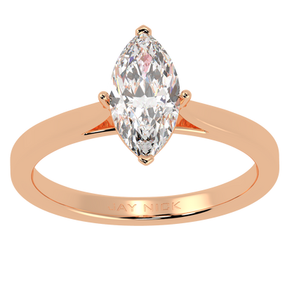 Marquise Cut Solitaire Ring