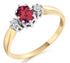 This Ruby & Diamond Basket Set Ring showcases a beautiful, vivid red ruby that adds a touch of regal elegance to any outfit. With its stunning colour and timeless halo design, it is the perfect way to add a pop of colour to your jewellery collection. Own a royal gem that exudes luxury and sophistication.