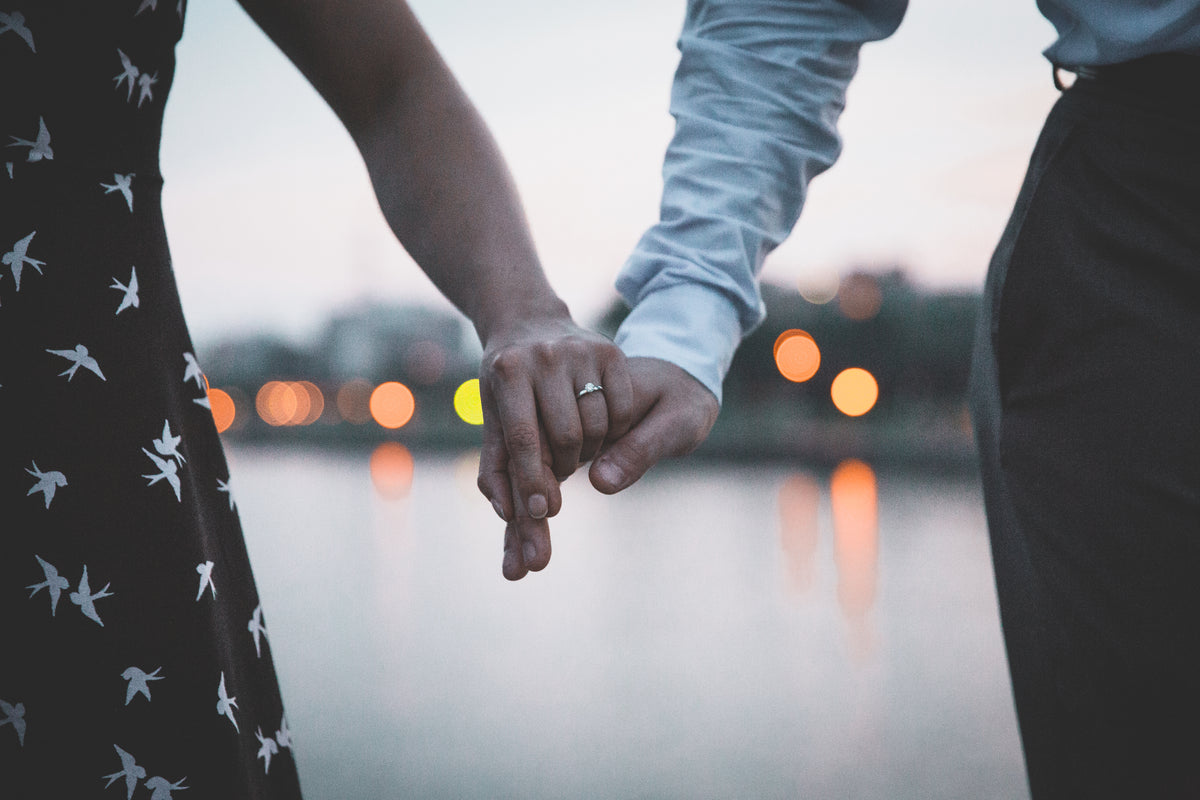 Married Couple Holding Hands