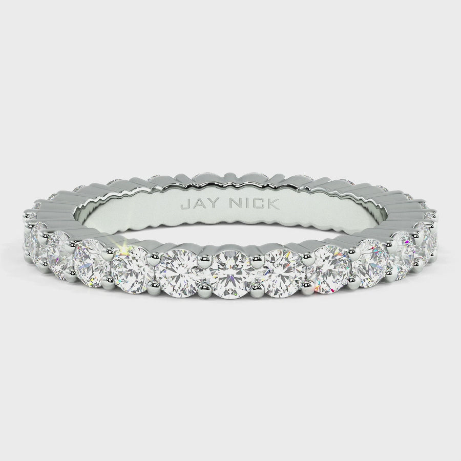 Claw Set Full Eternity Ring, video