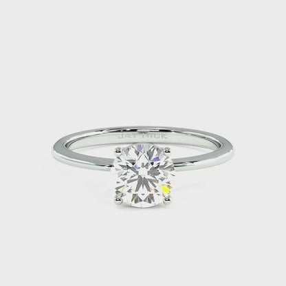 Modern Solitaire Ring