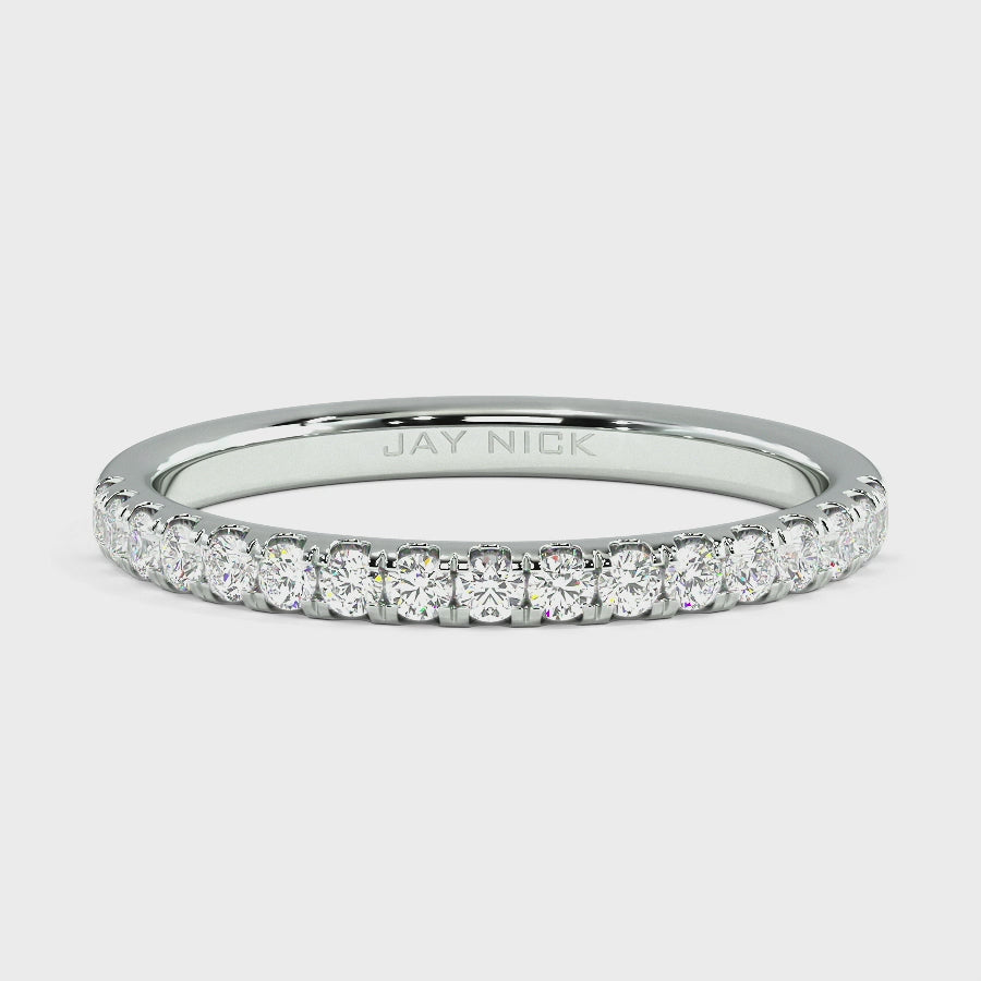 Petite Micro Set Half Eternity Ring, video