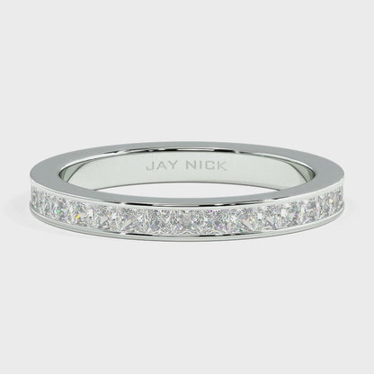 Princess Cut Full Eternity Ring