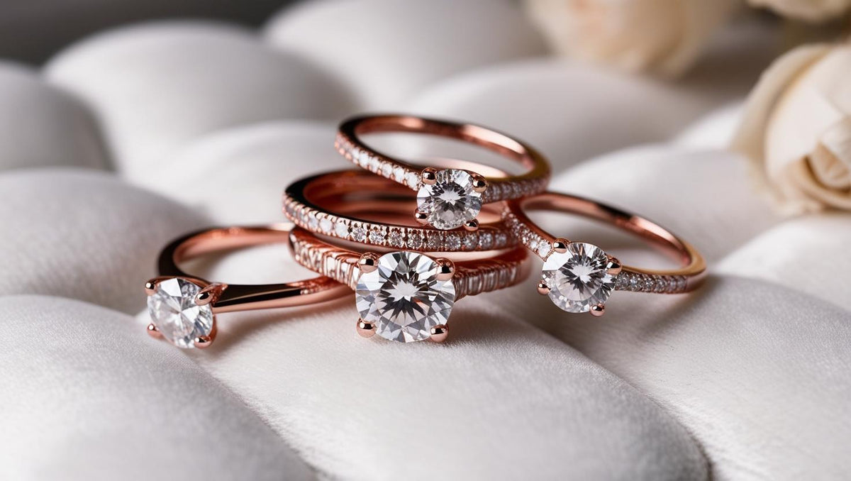 Rose Gold Engagement Rings UK | JAY NICK®